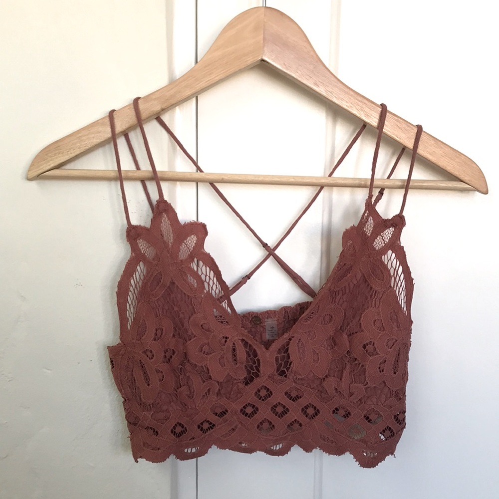 S/P FREE PEOPLE ONE Adella Bralette in Copper